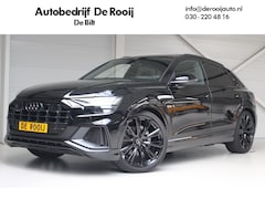 Audi Q8 - 55 TFSI S-Line Black Optic Panoramadak | HUD | Trekhaak | Matrix Led | Leder Valcona