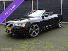 Audi A5 Cabriolet - 177 PK / S-line vol leder / FM NAV / 18" / Afn.trekhaak / Automaat / 116.880 KM