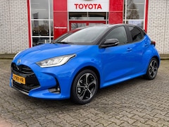 Toyota Yaris - 1.5 HYBRID 130PK LAUNCH EDITION STOEL/STUURVERW. HEAD-UP NAVI APPLE/ANDROID JBL-AUDIO BLIN