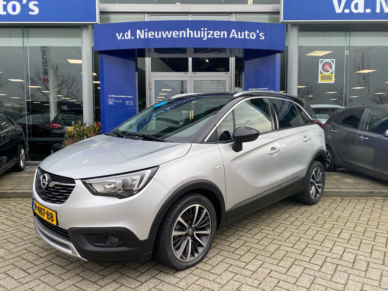 Opel Crossland X - 1.2 Turbo Innovation Automaat 69dkm Trekhaak 180 camera  info: 0492588976 - AutoWereld.nl