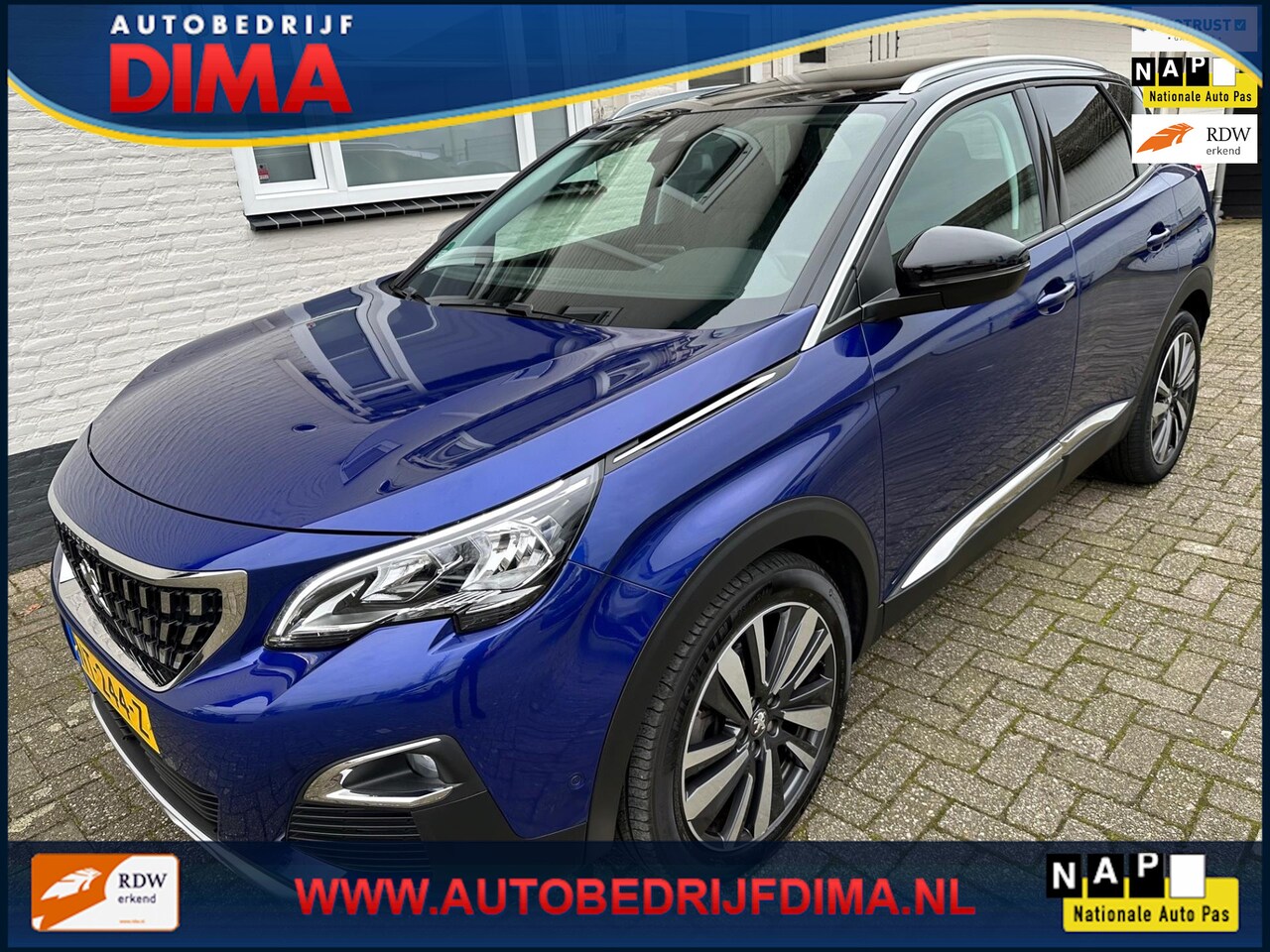 Peugeot 3008 - 1.2 PureTech Allure/ Navi/ Camera/ Pano/ ECC/ Stoelverwarming - AutoWereld.nl