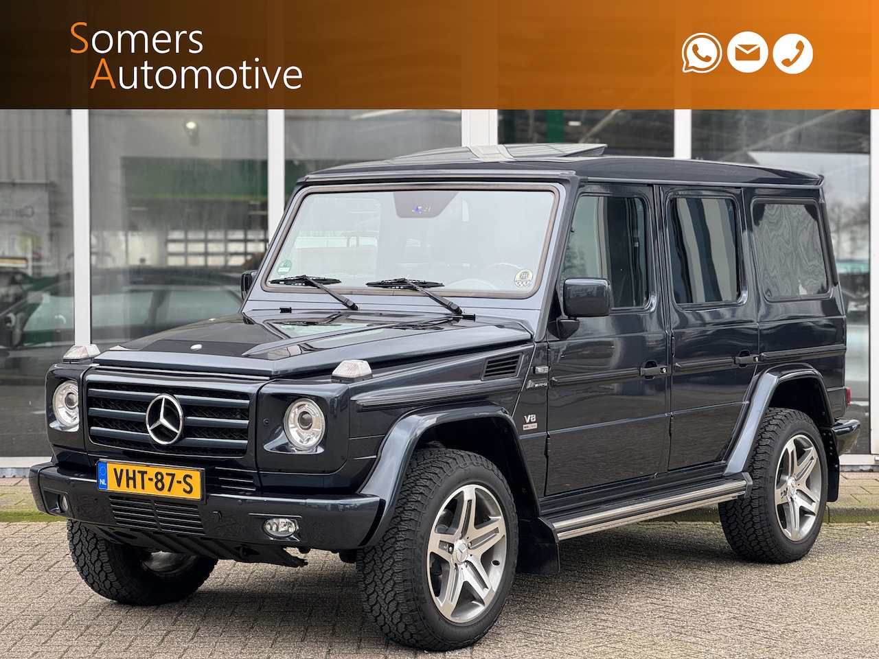 Mercedes-Benz G-klasse - 400 CDI V8 AMG | Schuifdak | Xenon | NL Auto !! | Youngtimer - AutoWereld.nl