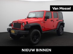 Jeep Wrangler Unlimited - 3.6 V6 4WD Aut. LWB | Airco | Camera | Afneembare trekhaak | Bluetooth |