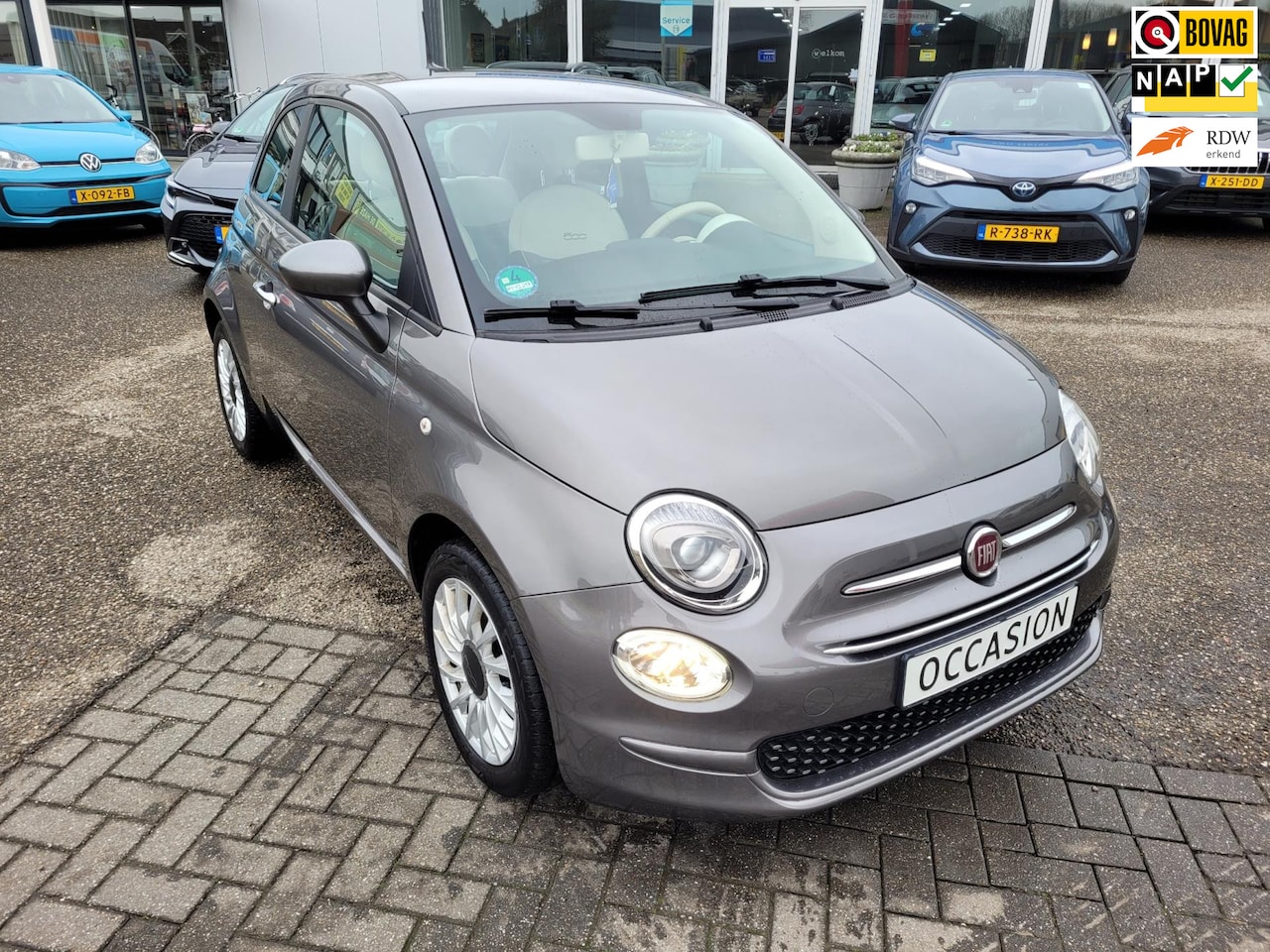 Fiat 500 - 1.0 Hybrid Star U connect I Navi by App I 70PK - AutoWereld.nl