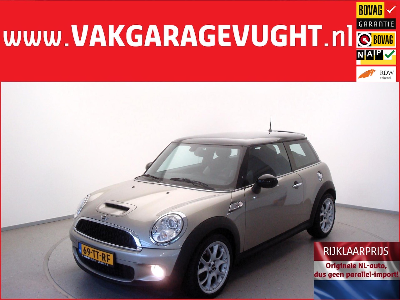 MINI Cooper S - 1.6i-16V 174pk 49dkm! UNIEKE YOUNGTIMER van 1e Eigenaresse - AutoWereld.nl