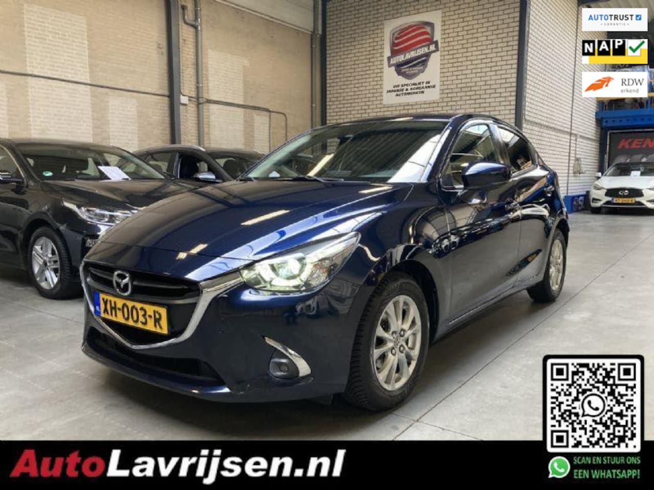 Mazda 2 - 1.5 SKYACTIV-G TS+ NL AUTO NAP! AUTOMAAT CRUISE LMV PDC XENON STOELVERW. 4 SEIZOENEN BANDE - AutoWereld.nl