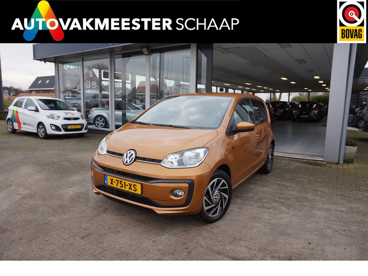 Volkswagen Up! - 1.0 BMT move up! 1.0 BMT move up! , inclusief 12 mnd bovag garantie , Automaat,airco,17dkm. - AutoWereld.nl