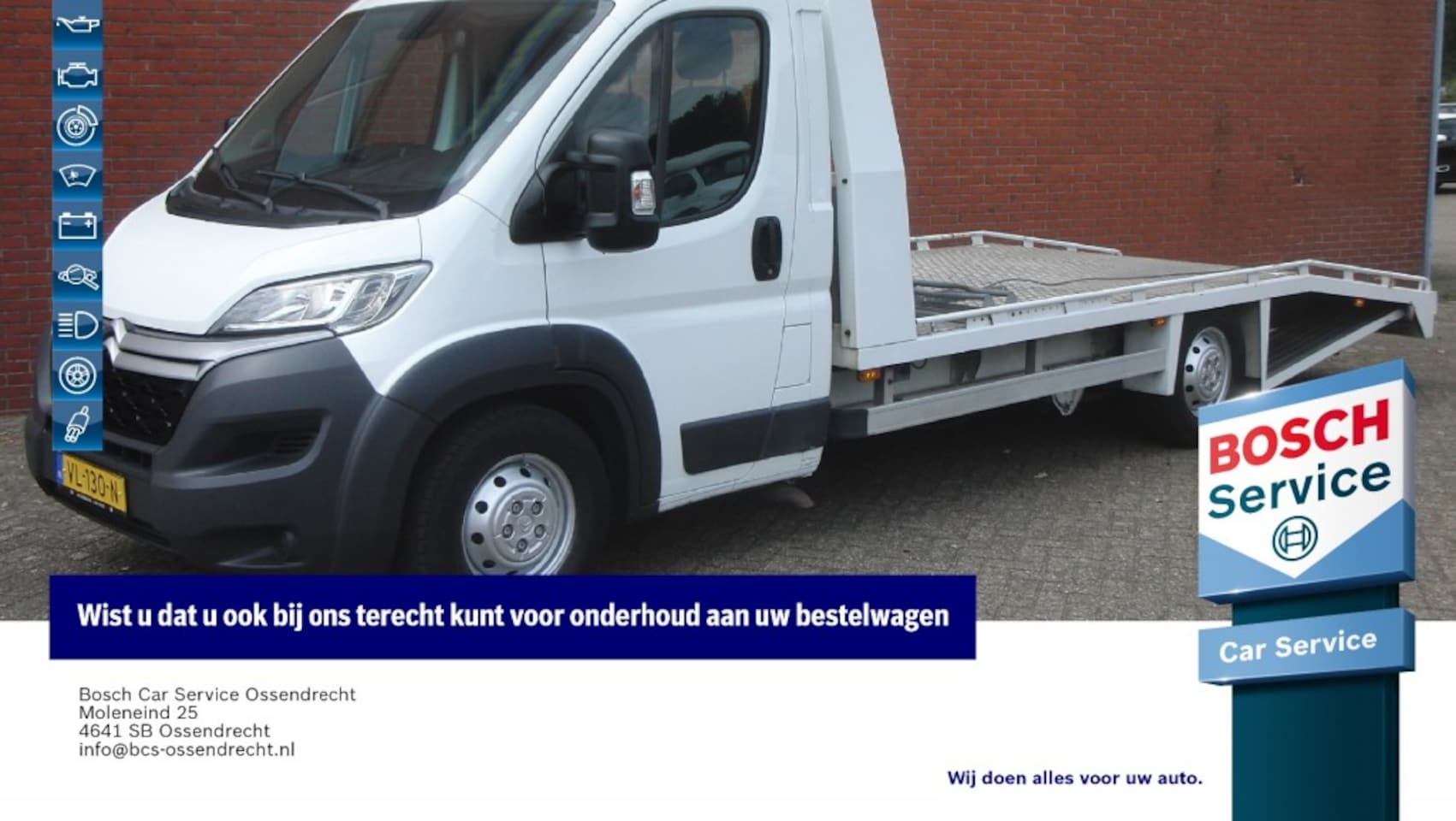 Citroën Jumper - 35 2.2 HDI L3 Witteveen oprijwagen / navi / luchtvering / trekha - AutoWereld.nl