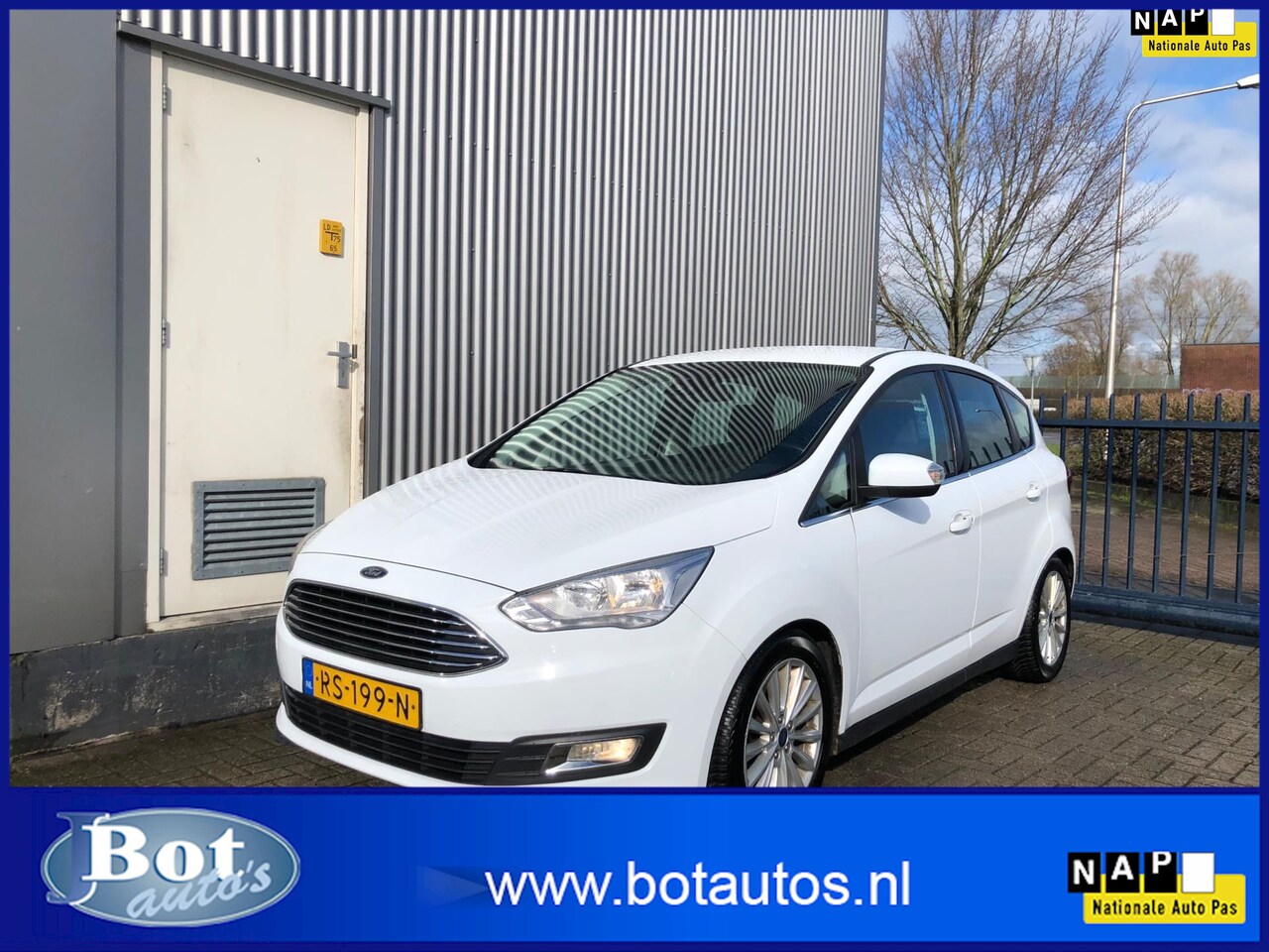 Ford C-Max - 1.5 Titanium / AUTOMAAT / 1E EIGENAAR / NL-AUTO/ CLIMATE CONTROL / CRUISE CONTROL - AutoWereld.nl