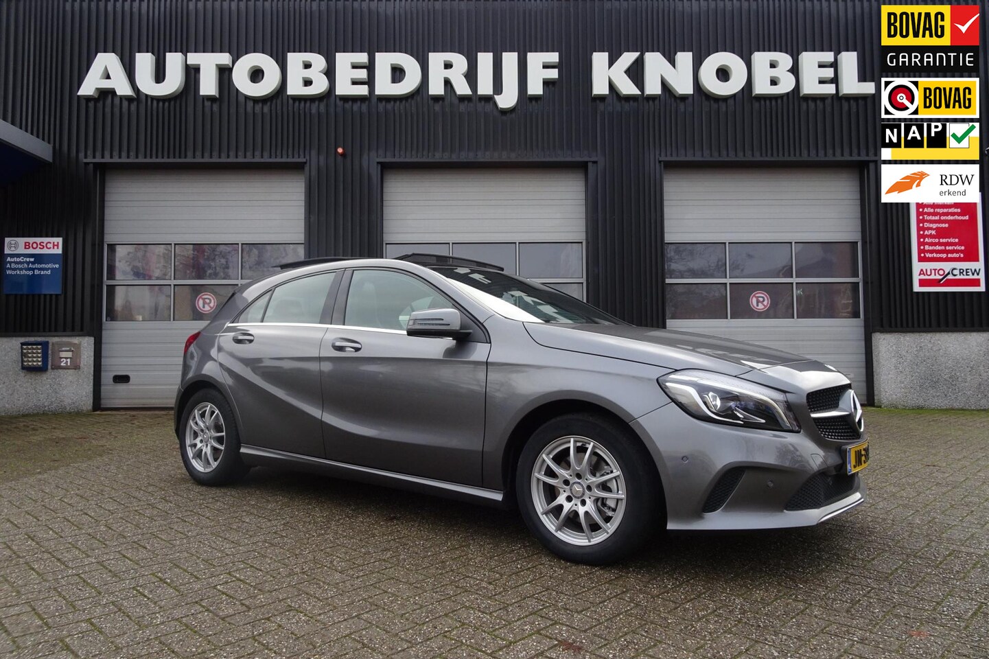 Mercedes-Benz A-klasse - 160 Ambition 160 Ambition, NL AUTO, NAP, AUTOMAAT, SCHUIFDAK, LED, NAVI, CLIMA - AutoWereld.nl