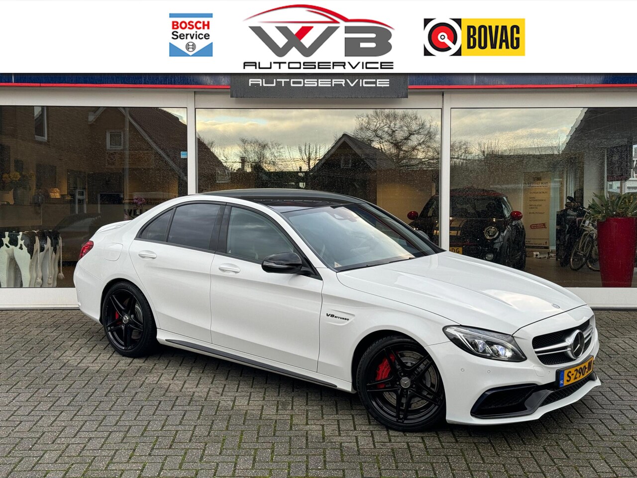 Mercedes-Benz C-klasse - 63 AMG S I Shadow-Line I Leder I Xenon - AutoWereld.nl