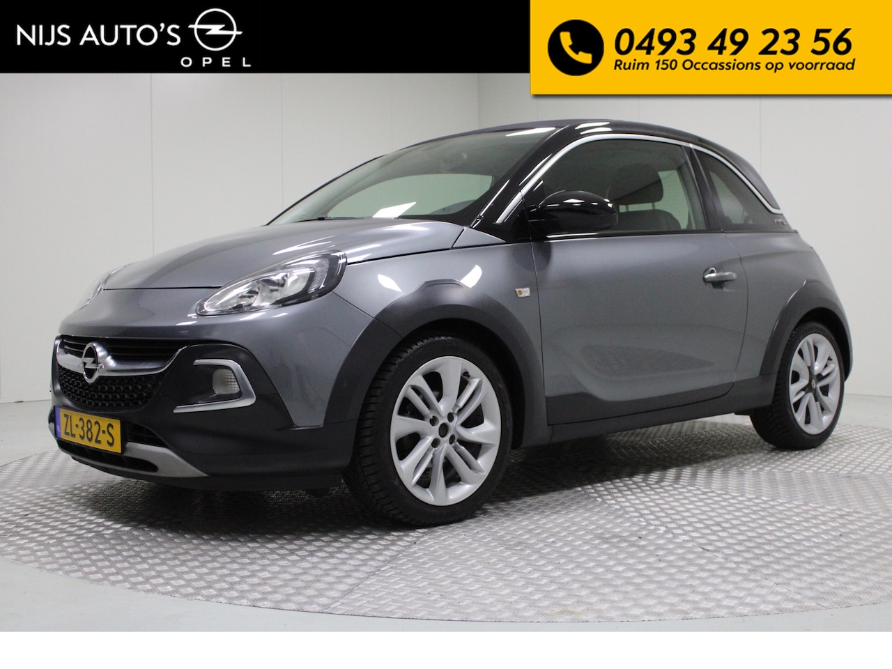 Opel ADAM - 1.0 Turbo Rocks BlitZ | climate control | panarama dak | navigatie fullmap | carplay | stu - AutoWereld.nl