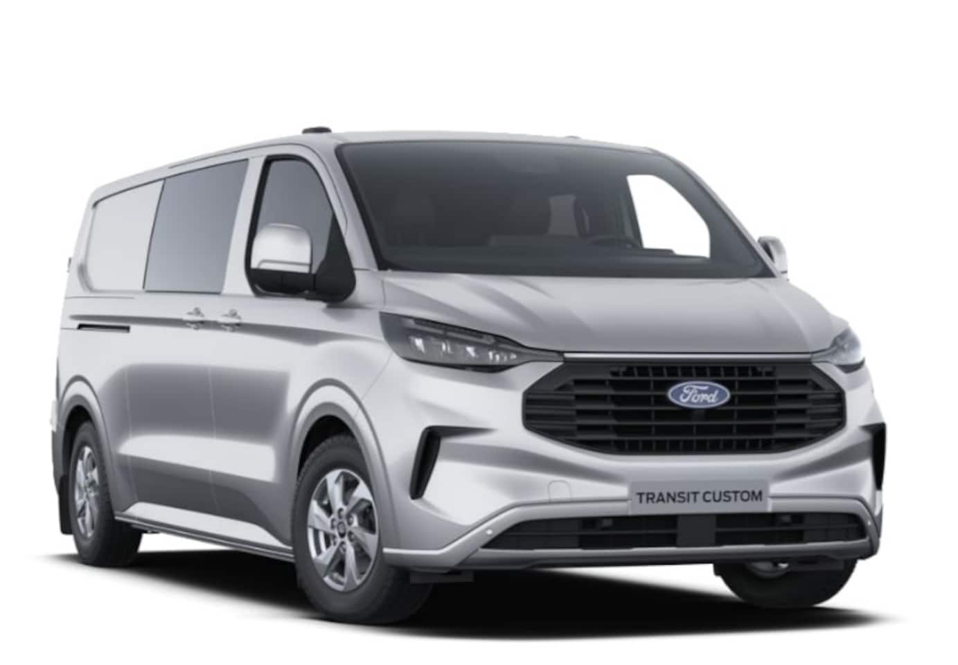 Ford Transit Custom - 320 2.0 TDCI L2H1 Limited Dubbel Cabine 136 PK AUT. | 2x Schuifdeur incl. soft close | Dri - AutoWereld.nl