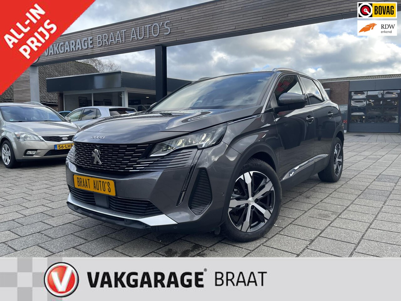 Peugeot 3008 - 1.2 Allure l STOELVERW. l NAVI l CRUISE l RIJKLAAR! - AutoWereld.nl