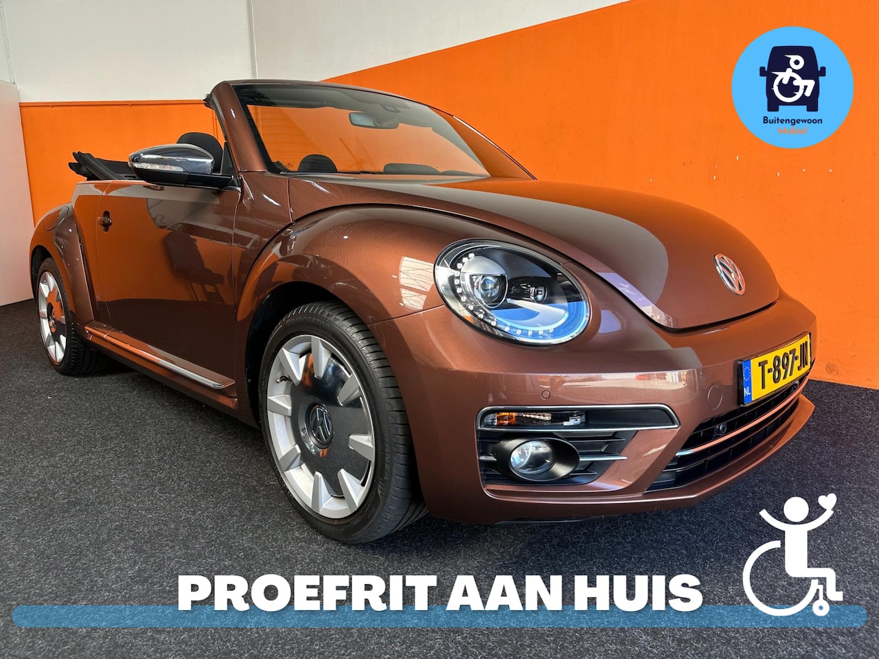 Volkswagen Beetle Cabriolet - 1.4 Automaat DSG | Cabrio | Climate | Entertainment Turbo - AutoWereld.nl