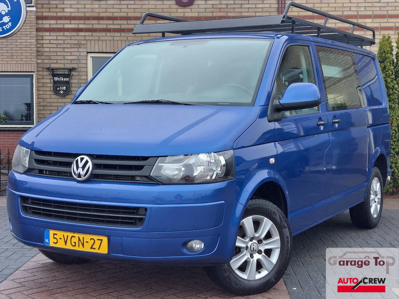 Volkswagen Transporter - 2.0 TDI L1H1 | 2x schuifdeur | PDC | Trekhaak | Airco | NAP - AutoWereld.nl