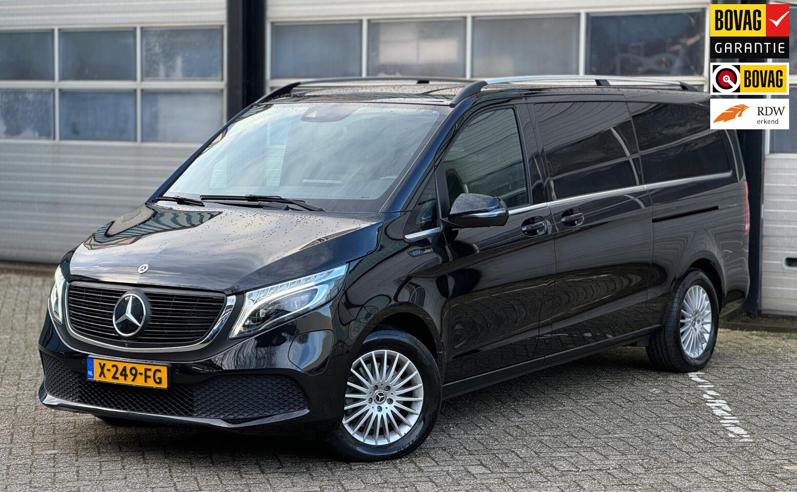 Mercedes-Benz EQV - 300 L3 Avantgarde 90 kWh|8 persoons|360cam|Burmester|Stoelkoeling+verwarming|Lane assist|G - AutoWereld.nl