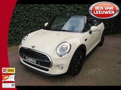 MINI Cabrio - 1.5 Cooper F57 van 1ste eig, LED, PDC, Airco, Stoelverw en 16"