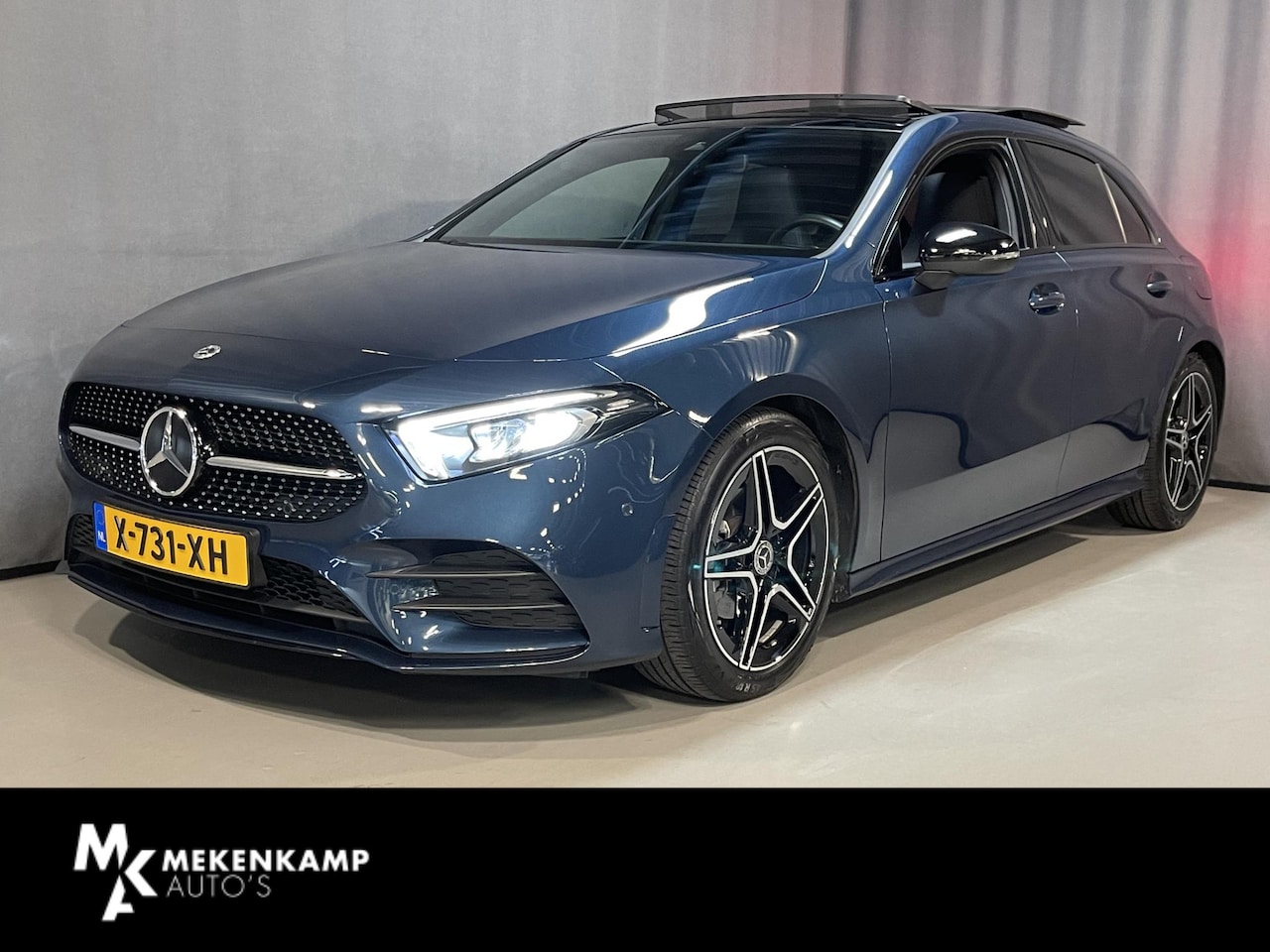 Mercedes-Benz A-klasse - 180 AMG Line Night Pakket 18"/Panoramadak/Dodehoek/Camera/Stoelverwarming/PDC v+a/Apple Ca - AutoWereld.nl