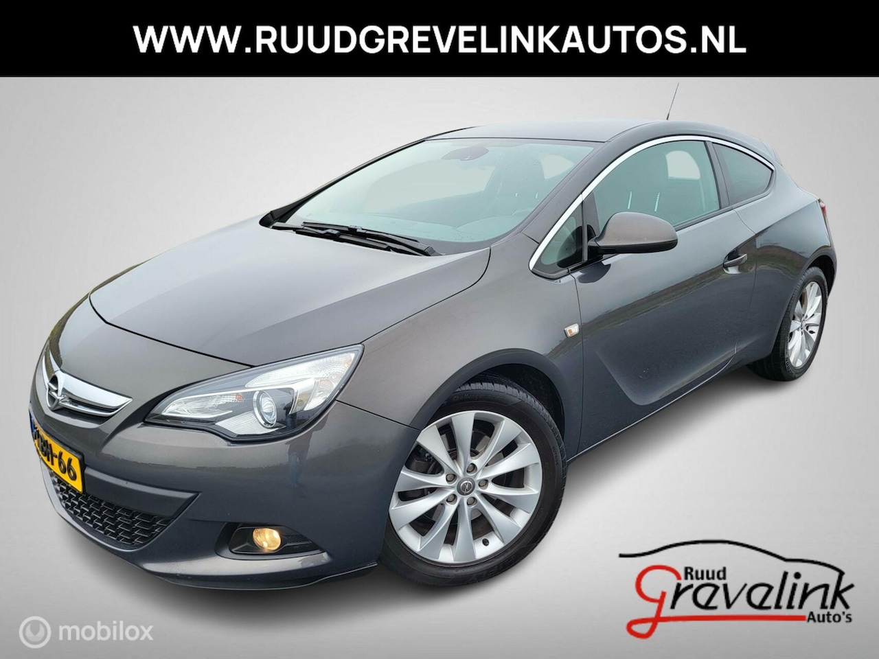 Opel Astra GTC - 1.4 Turbo 140 PK 18"Velgen DonkerGlas Chroom - AutoWereld.nl