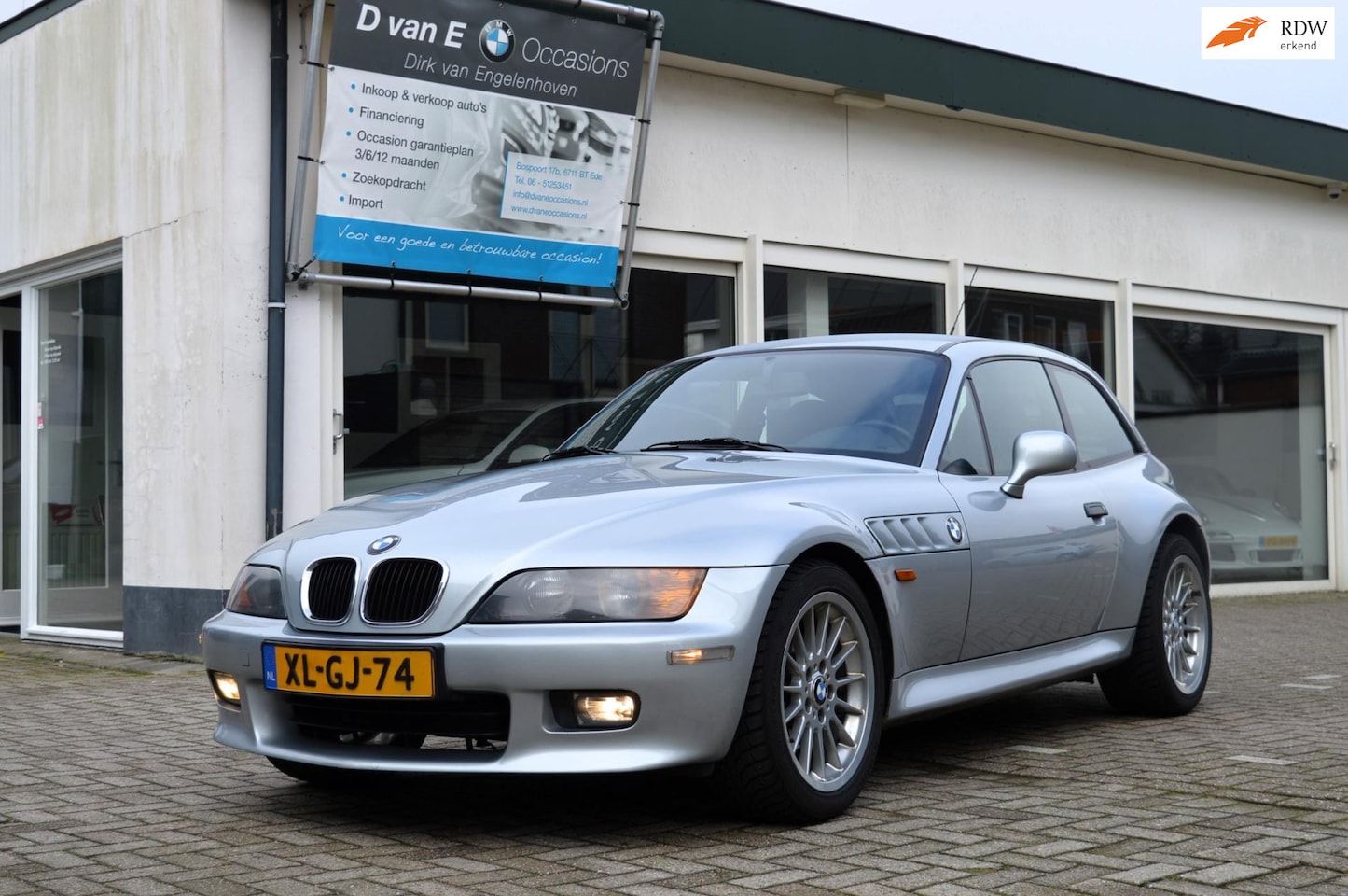 BMW Z3 Coupé - 2.8 Org.NL/prachtconditie/interieur onbeschadigd/rijd nieuw - AutoWereld.nl