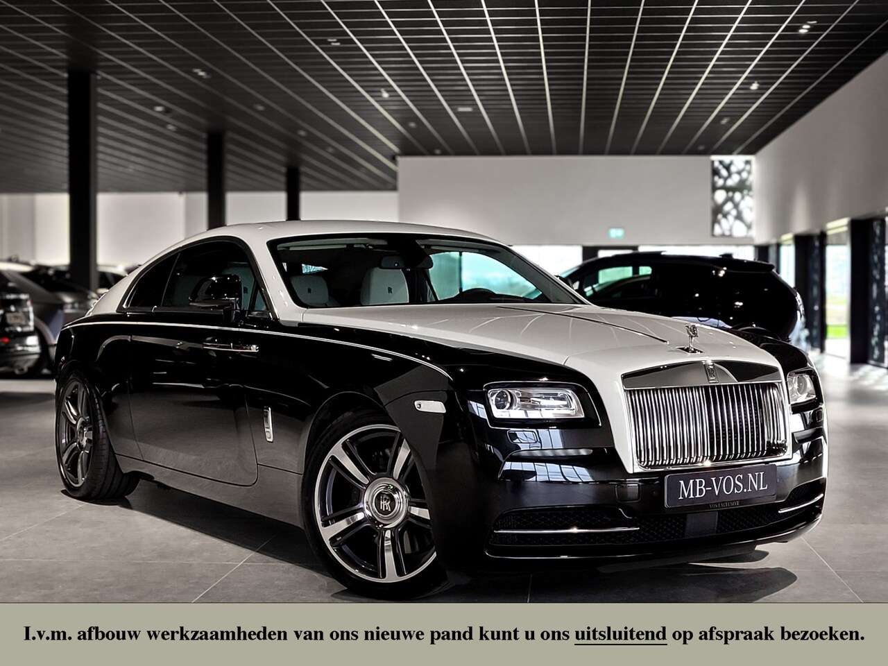 Rolls-Royce Wraith - 6.6 V12 Sterrenhemel|Full History - AutoWereld.nl