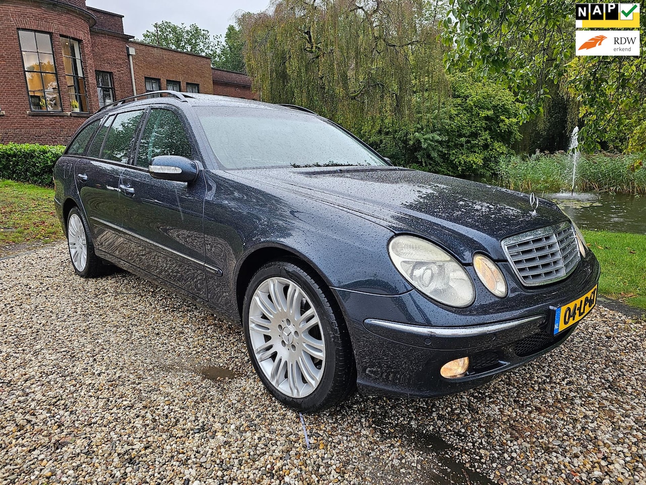 Mercedes-Benz E-klasse Combi - 240 Avantgarde YOUNGTIMER/aut/LEER/dak - AutoWereld.nl