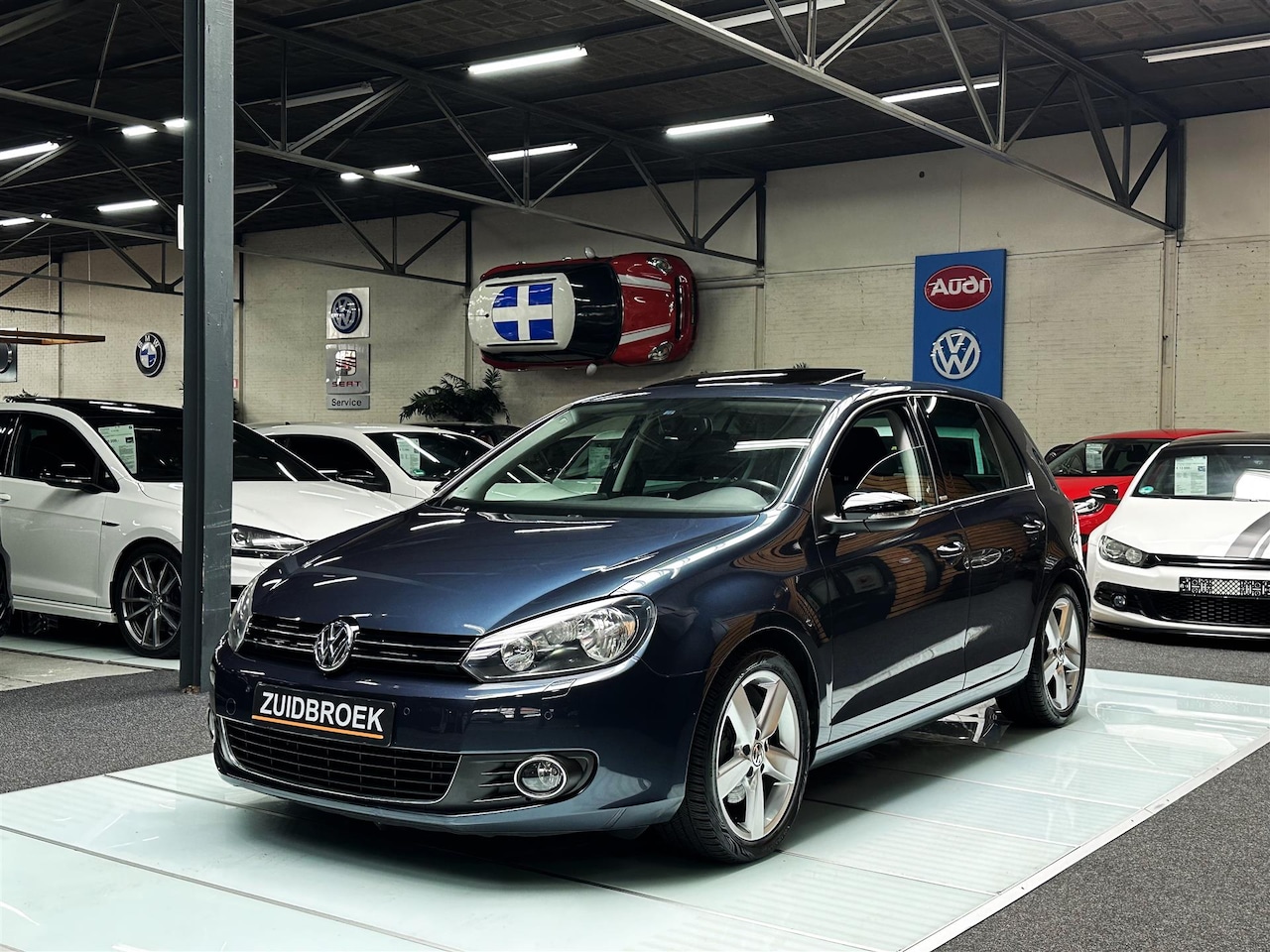 Volkswagen Golf - 1.4 TSI 122PK 5-Deurs OPENDAK Clima Airco STYLE Stuurbed. Stoelverwarm. - AutoWereld.nl