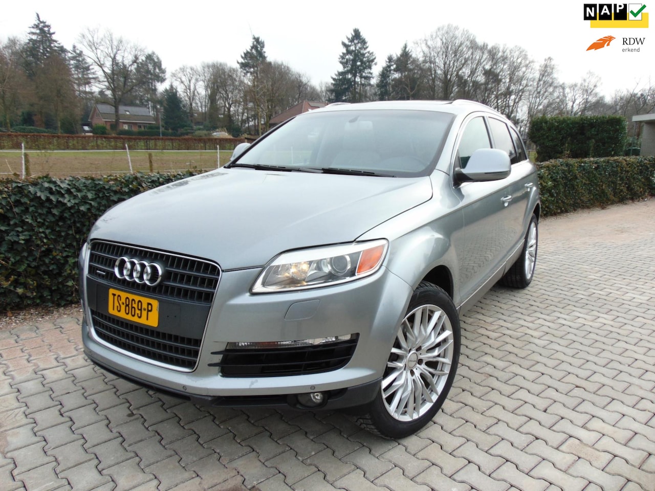 Audi Q7 - 3.6 FSI quattro Pro Line+ 5+2 , Clima / Cruise / Panodak / Dvd-Navi / Leder / Xenon / 21-I - AutoWereld.nl