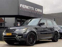 Land Rover Range Rover Sport - 3.0 TDV6 AUT8 HSE PANODAK BLACK-EDITION LEDER 22 INCH-LMV NAVI CAMERA LED PDC