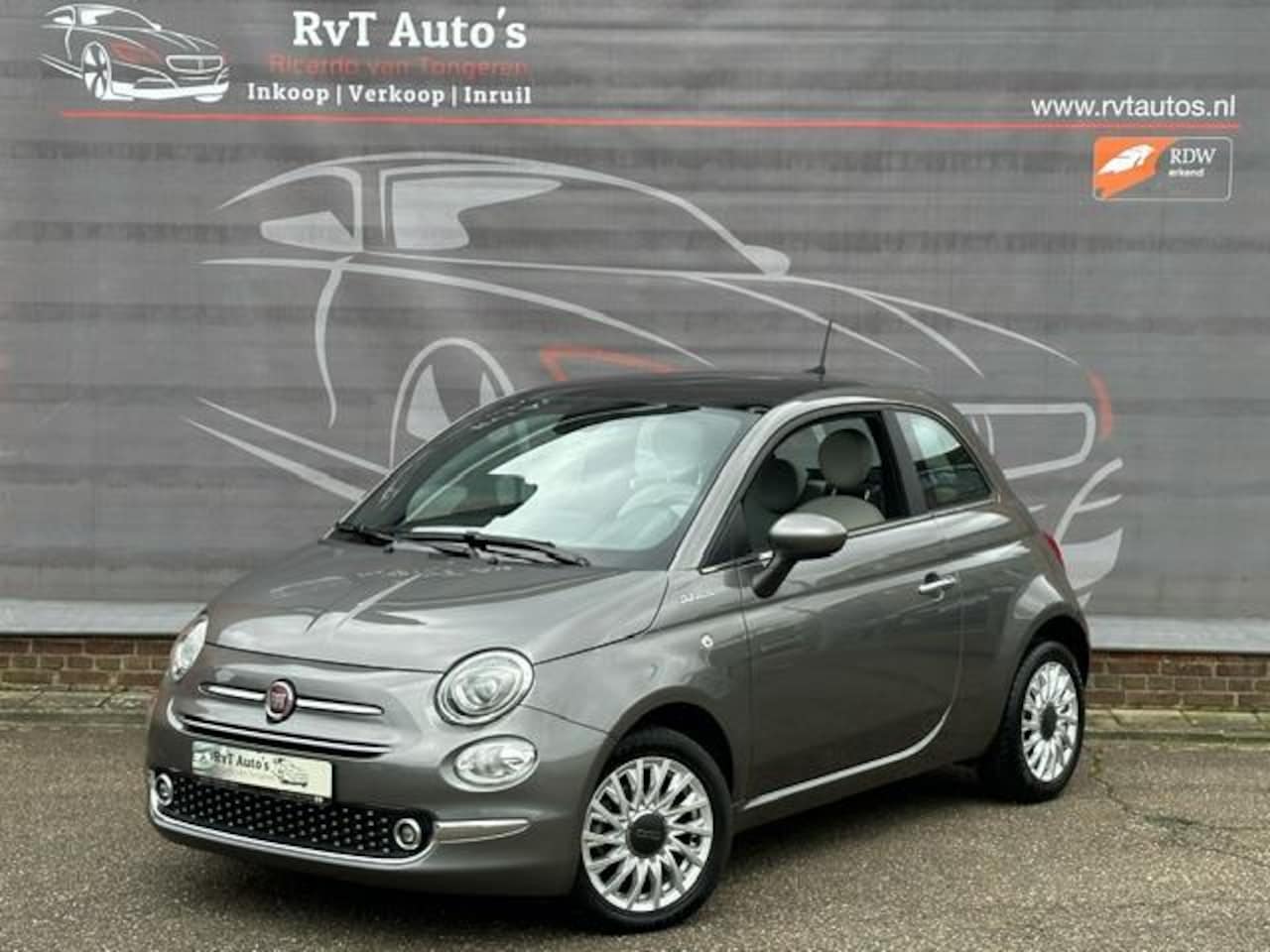 Fiat 500 - 1.0 Hybrid Dolcevita 1.0 Hybrid Dolcevita Nieuwstaat ,Fabriekgarantie,Panoramadak - AutoWereld.nl