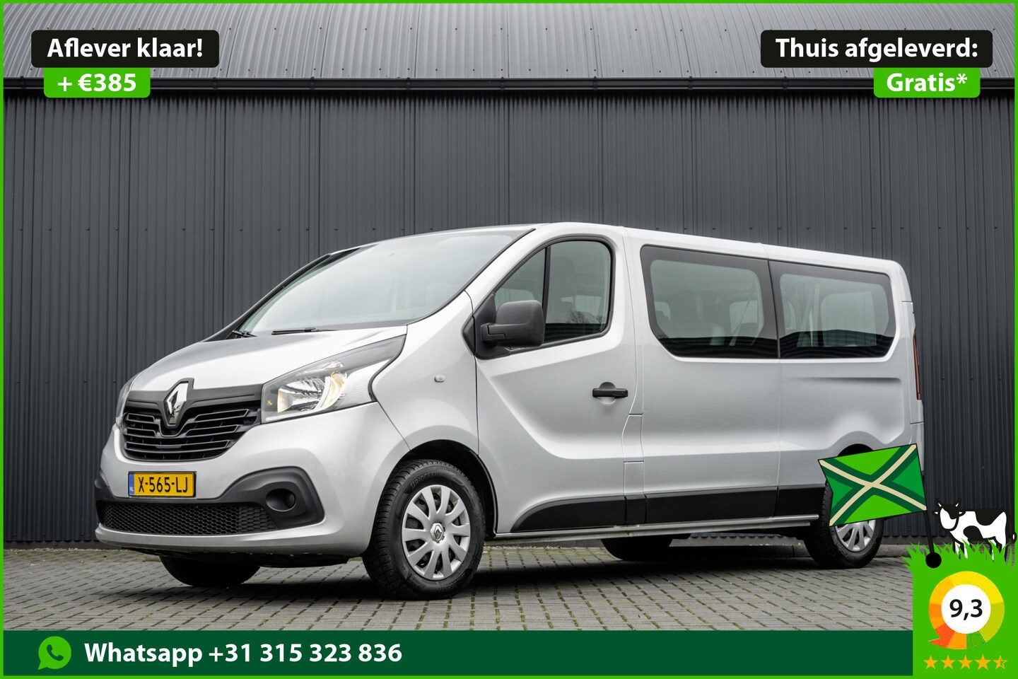 Renault Trafic Passenger - 1.6 dCi 8-Pers L2H1 | Incl. BPM, BTW vrij | R-Link | Navi | A/C | Cruise | PDC | MF Stuur - AutoWereld.nl