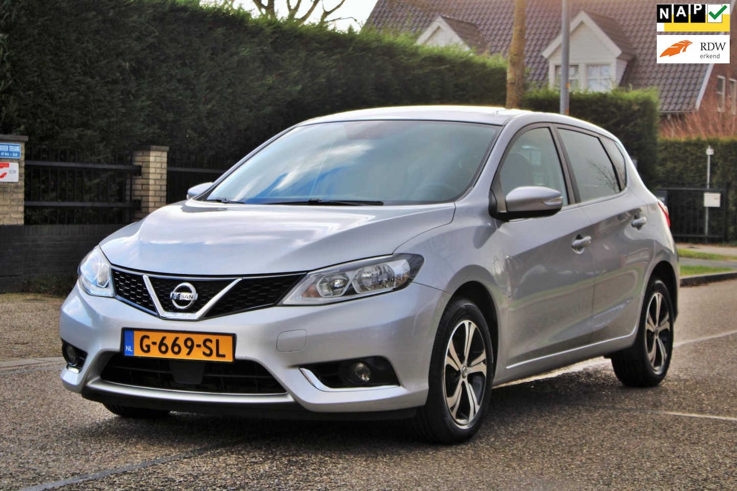 Nissan Pulsar - 1.2 DIG-T Business Edition | NAVI | CLIMA | CRUISE | CAMERA | ZEER MOOIE GOED ONDERHOUDEN - AutoWereld.nl