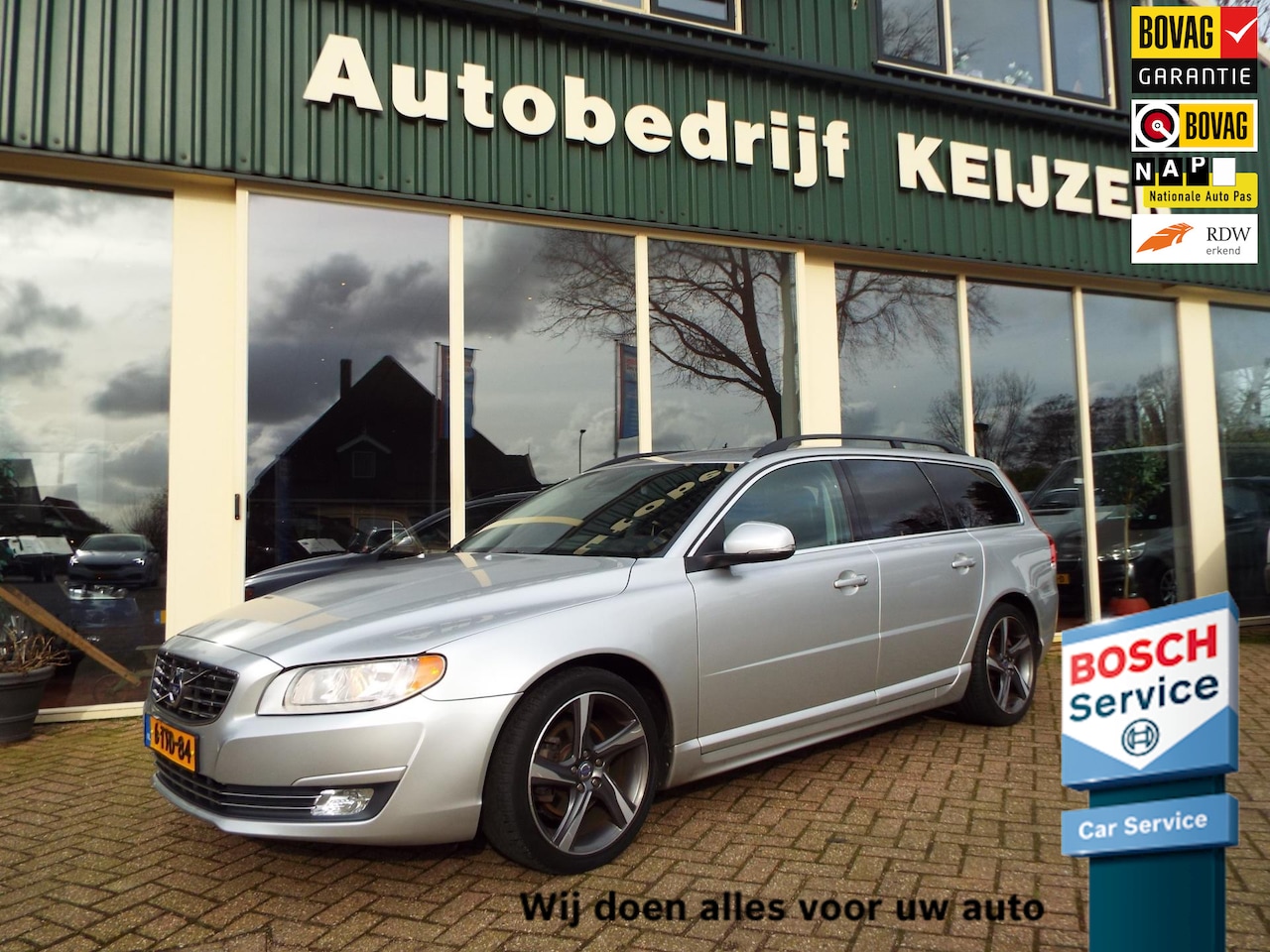 Volvo V70 - 1.6 D2 Nordic+ AUTOMAAT-TREKHAAK-NAVI-LEER-STOELVERW-BOVAG - AutoWereld.nl