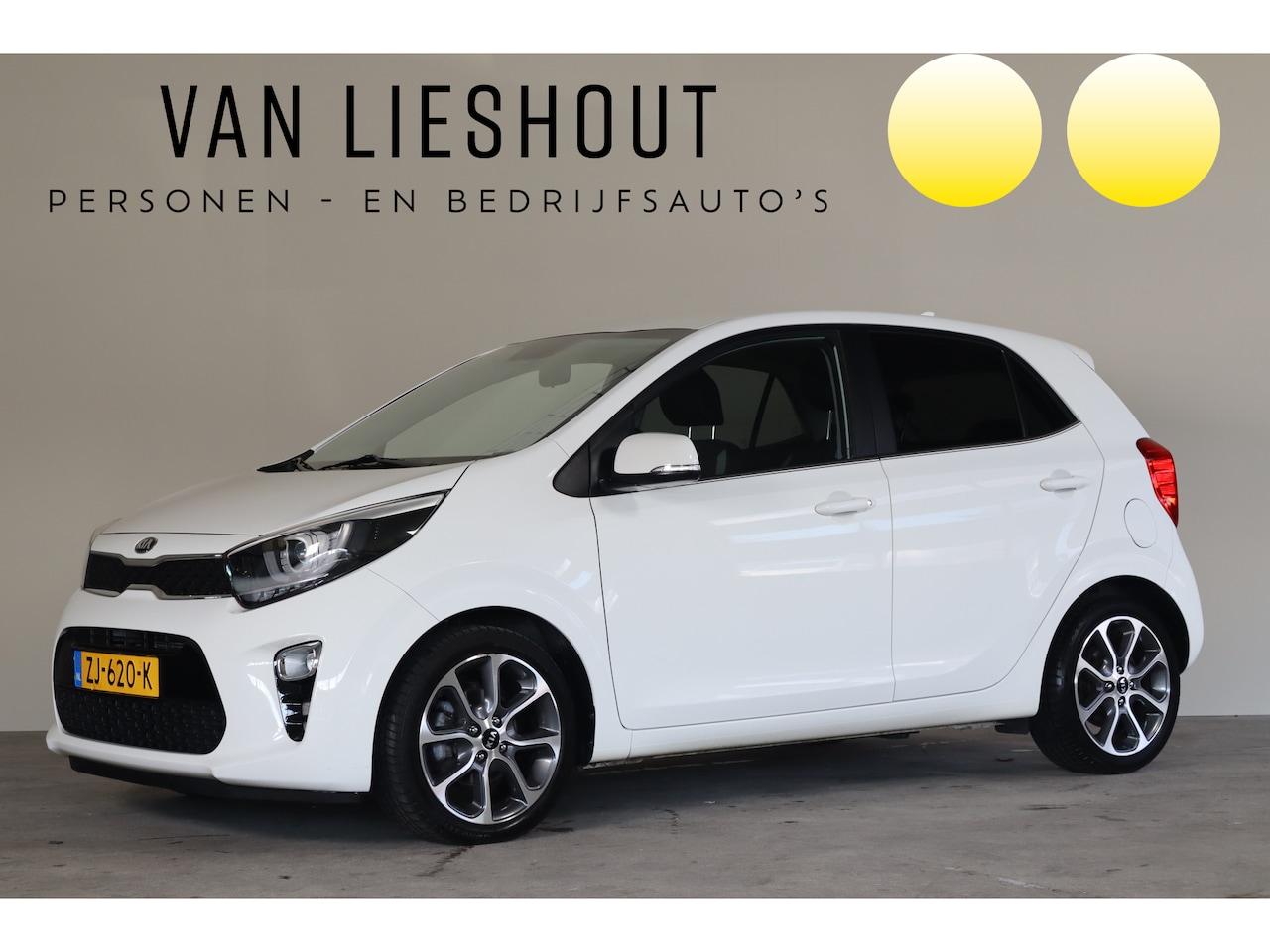 Kia Picanto - 1.0 CVVT Design Edition NL-Auto!! Apple-Carplay I Camera I Leder - AutoWereld.nl