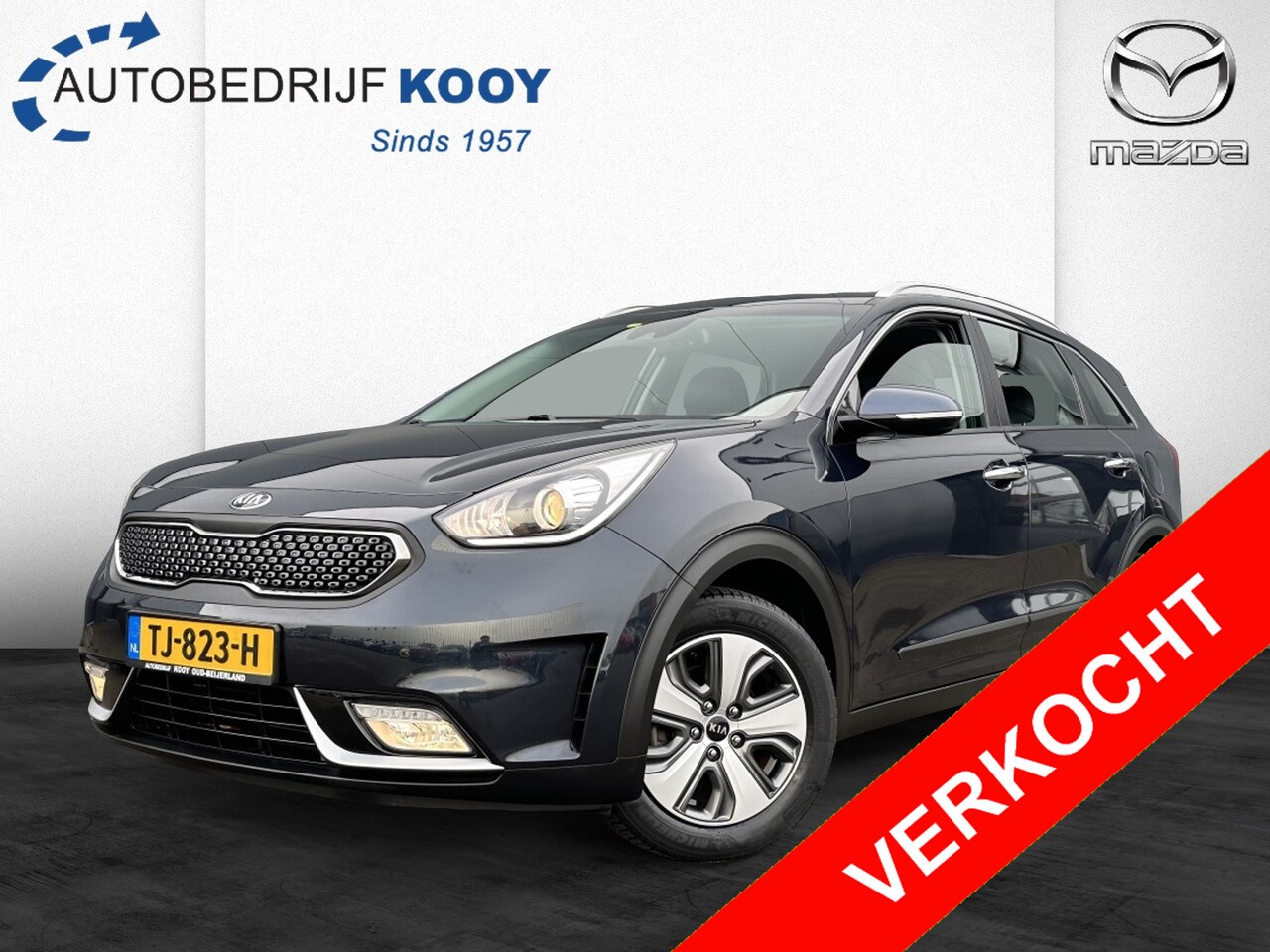 Kia Niro 1.6 GDi Hybrid DynamicLine 2018 Hybride Occasion te koop op AutoWereld.nl