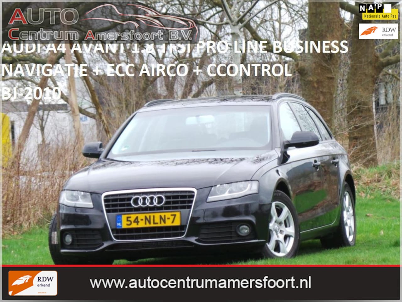 Audi A4 Avant - 1.8 TFSI Pro Line Business 1.8 TFSI Pro Line Business ( INRUIL MOGELIJK ) - AutoWereld.nl