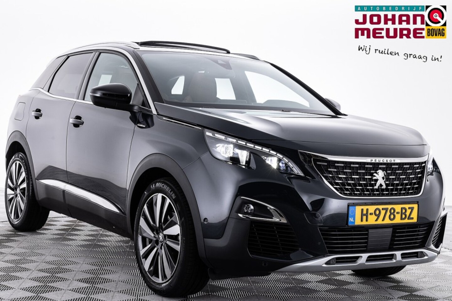 Peugeot 3008 1.2 PureTech GT Line PANORAMADAK LEDER Automaat 1e Eigenaar 2020 Benzine