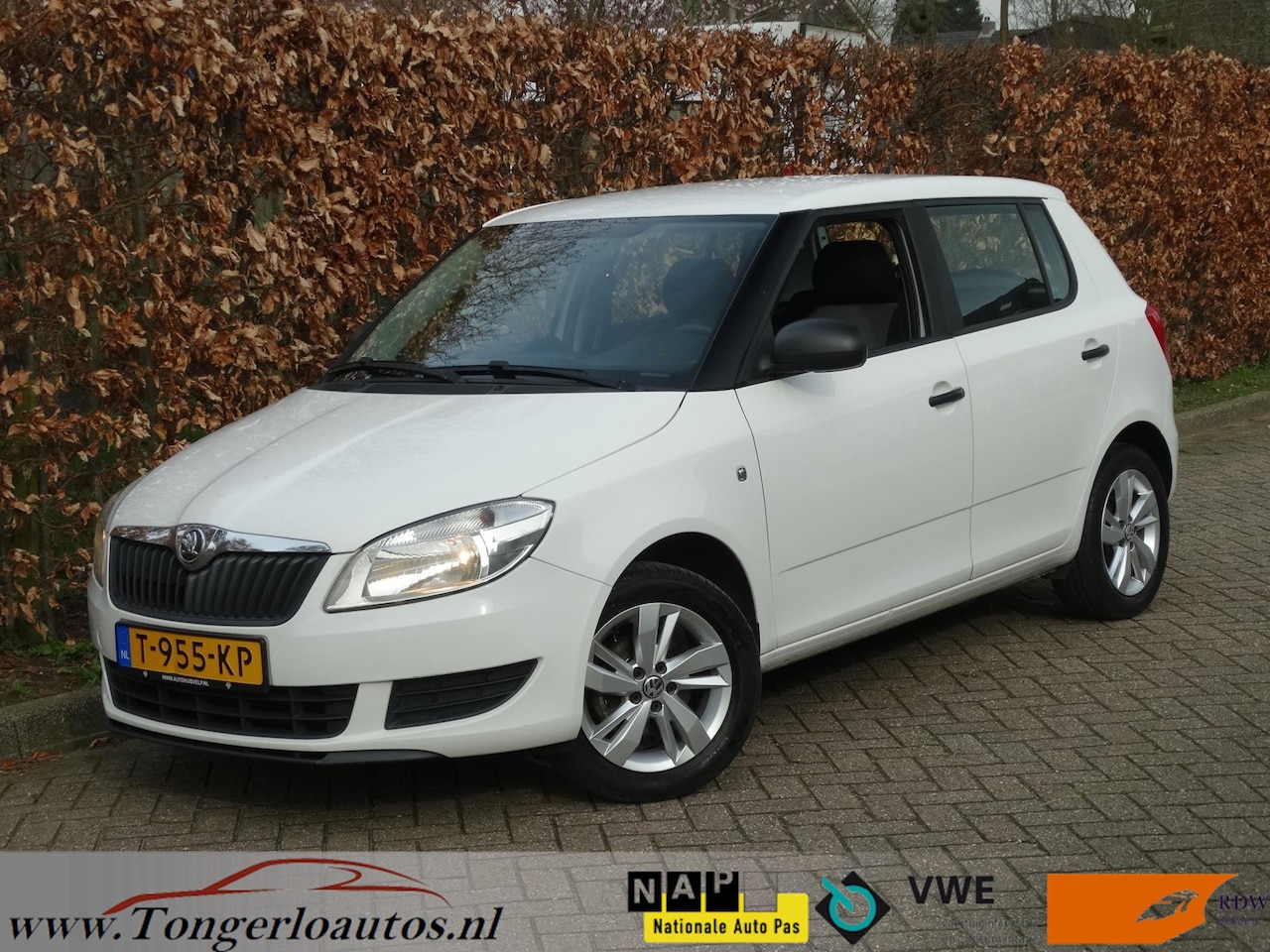 Skoda Fabia - 1.2 Arctic-5drs-Airco-Apk nieuw - AutoWereld.nl