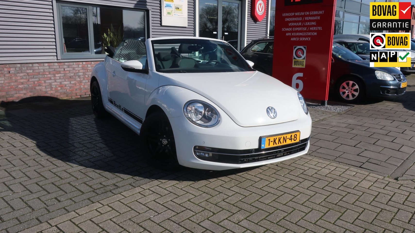 Volkswagen Beetle Cabriolet - 1.2 TSI Design BlueMotion 1.2 TSI Design BlueMotion - AutoWereld.nl