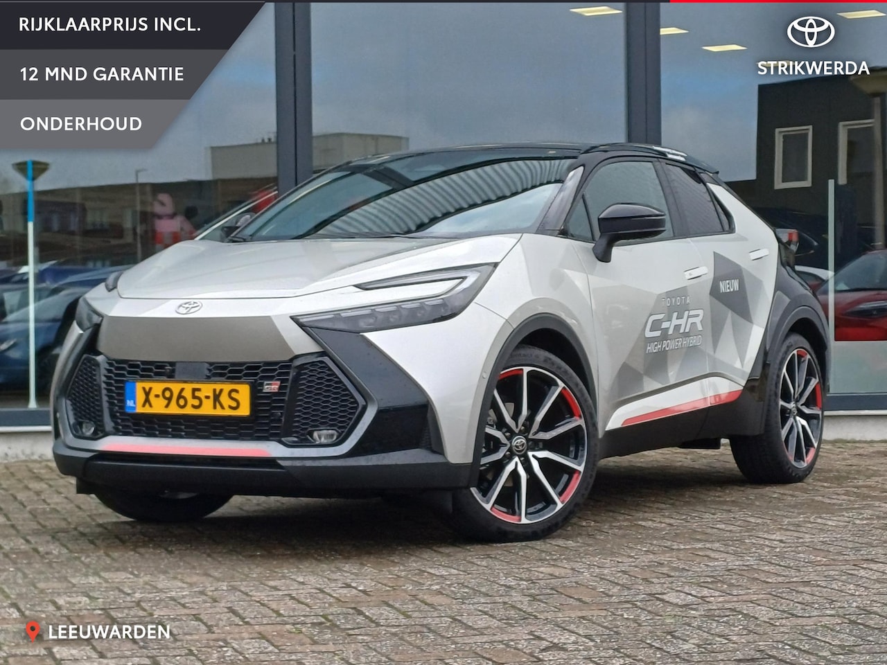 Toyota C-HR - 2.0 High Power Hybrid GR SPORT Première Edition MJ2024 - demo | Thermisch panoramadak | - AutoWereld.nl