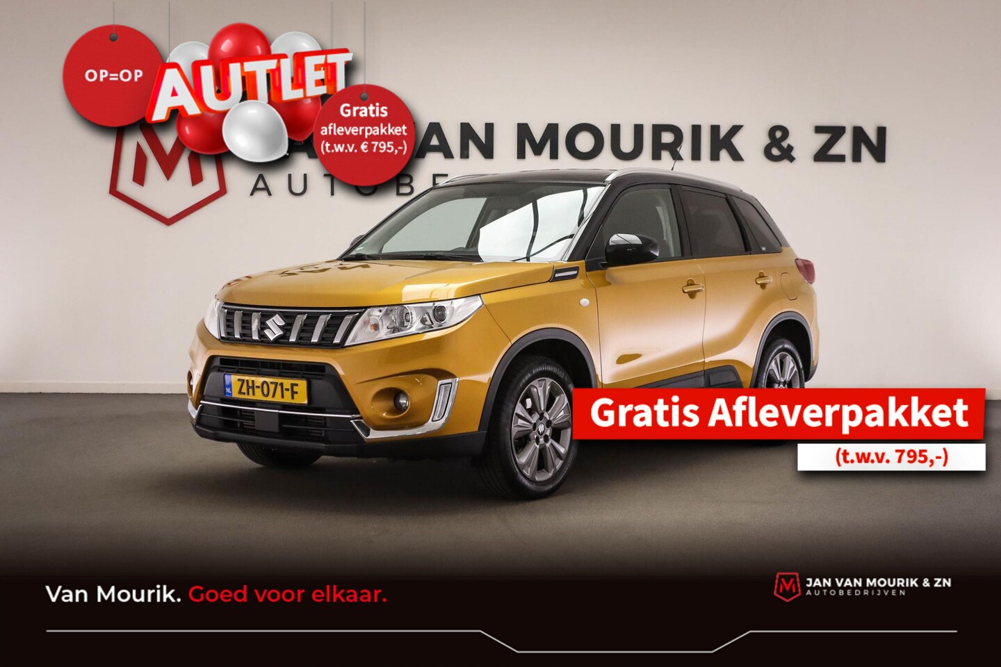 Suzuki Vitara - 1.4 Boosterjet Select | CRUISE | NAVIGATIE | DAB | CAMERA | TREKHAAK AFN. | 17" - AutoWereld.nl