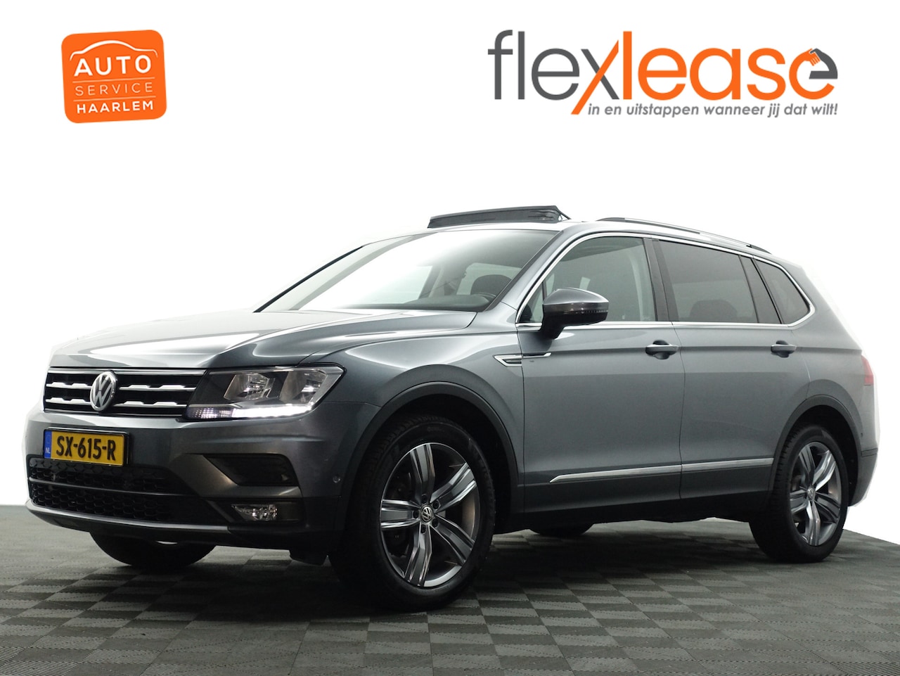 Volkswagen Tiguan Allspace - 1.4 TSI Highline+ Aut- 7 Pers, Panodak, Keyless, Massage Stoelen, Carplay, Ada Cruise - AutoWereld.nl