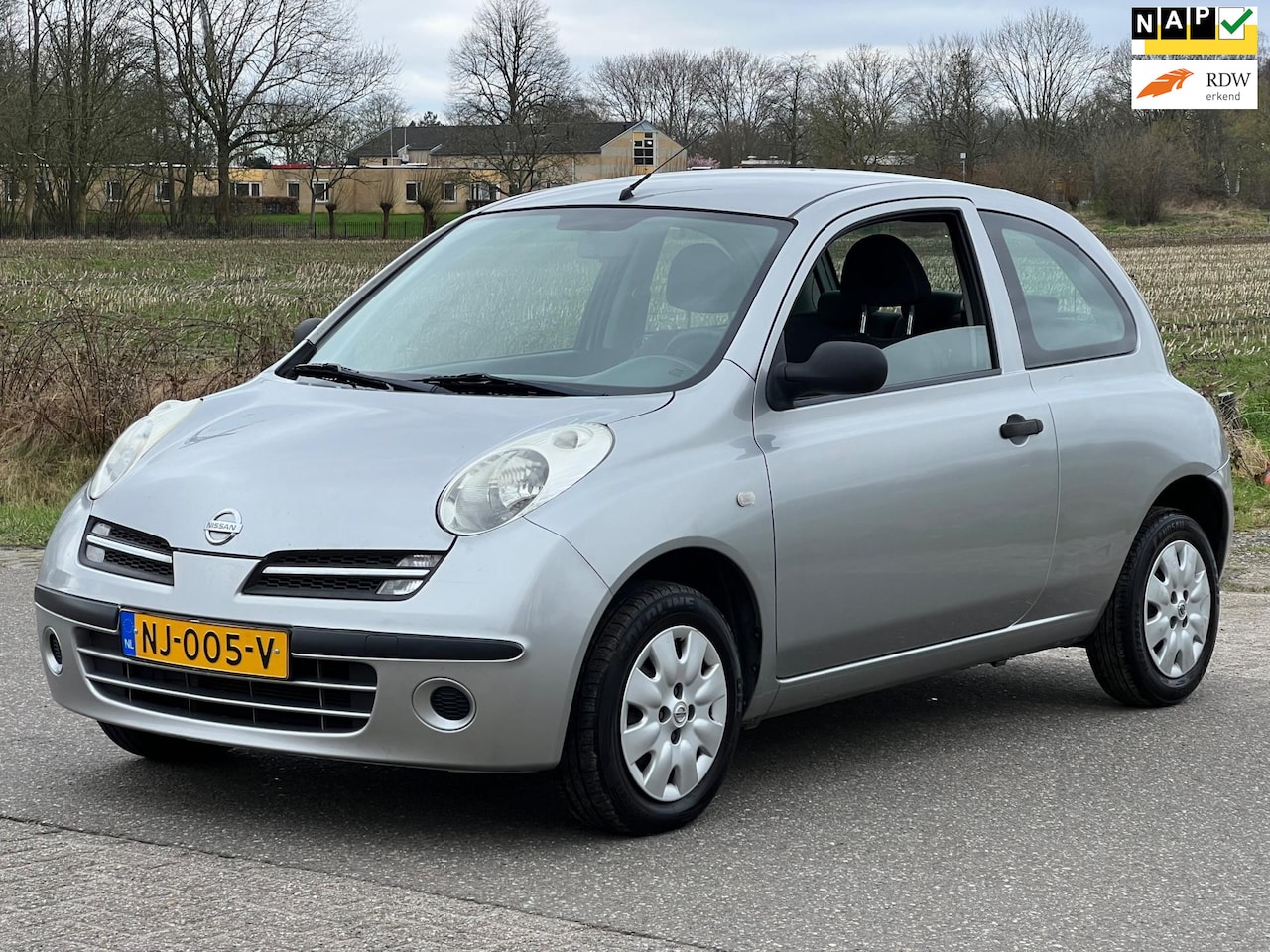 Nissan Micra - 1.2 Pure APK 28-2-2025/AIRCO/ELEKRAMEN/2X SLEUTELS - AutoWereld.nl