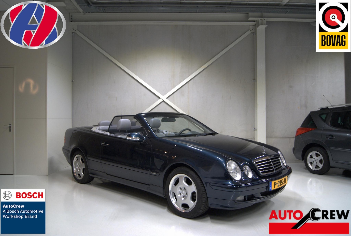 Mercedes-Benz CLK-klasse Cabrio - 430 Elegance Uniek en volledige documentatie! - AutoWereld.nl