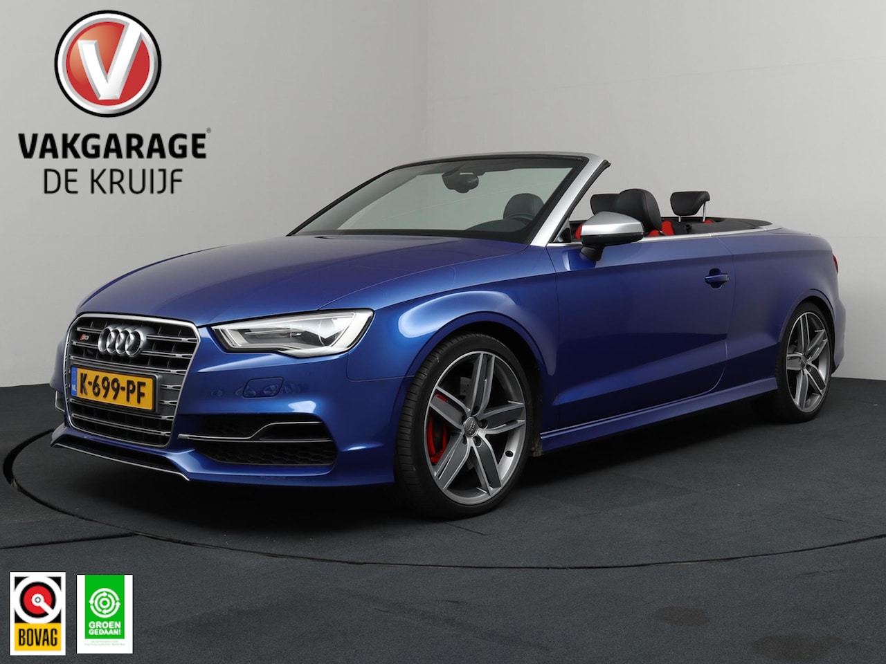 Audi A3 Cabriolet - 2.0 TFSI S3 quattro Automaat B&O | Xenon | 19"lmv - AutoWereld.nl