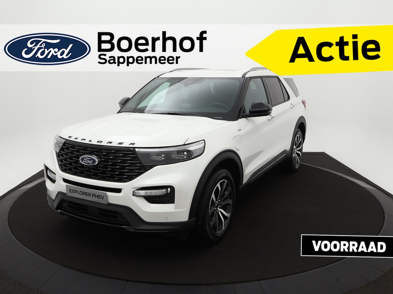 Ford Explorer - 3.0 V6 EcoBoost PHEV ST-Line 457pk | Afn. Trekhaak | 7-zitter | 4x4 | Full Options! - AutoWereld.nl