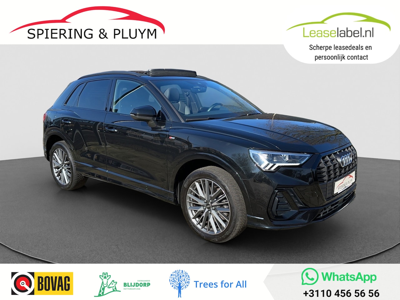 Audi Q3 - 45 TFSI e S-Line | 245pk | panodak | blind spot | camera | ad. cruise | virtual! - AutoWereld.nl