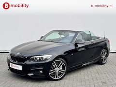 BMW 2-serie Cabrio - 230i High Executive M-Sport | Verwarmde Voorstoelen | Windscherm | Navigatie | DAB | Cruis