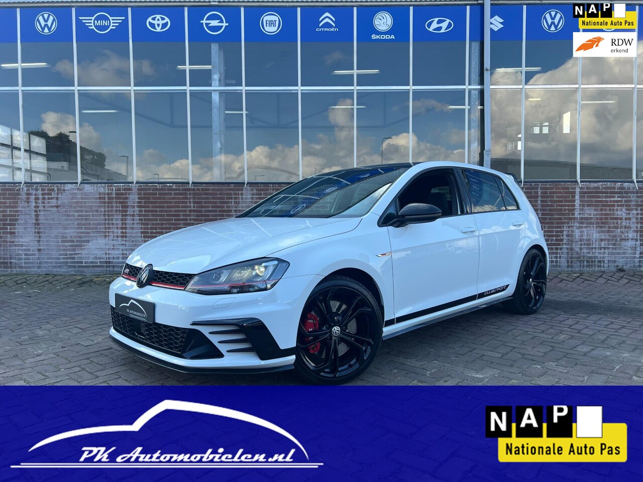 Volkswagen Golf 2 0 TSI GTI Clubsport SCHAALSTOELEN COBRA UITLAAT 2016 Benzine Occasion Te